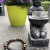 Tijgeroogkralen elastische armband in 3 verschillende kleuren - Maat M-L - Afbeelding 2
